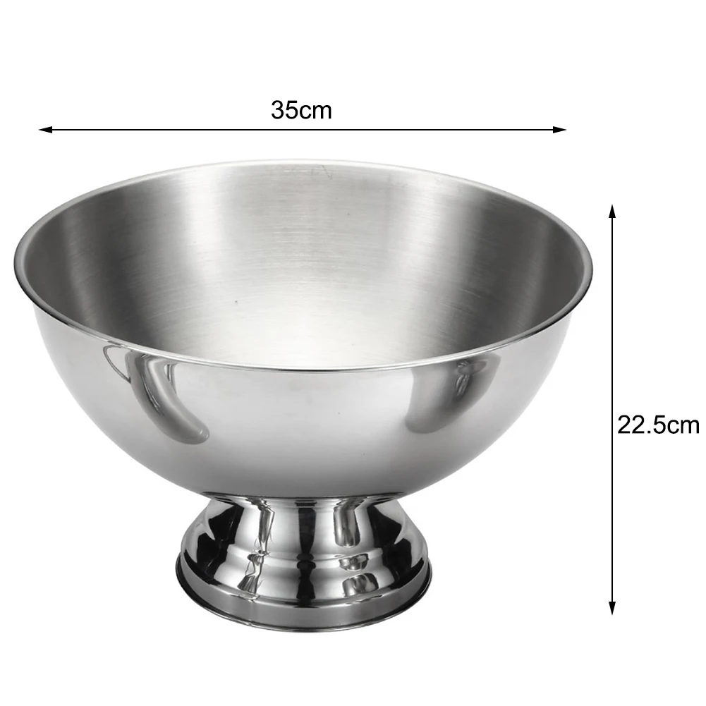 Серебряная миска для жареного мороженого из нержавеющей стали десертная чашка