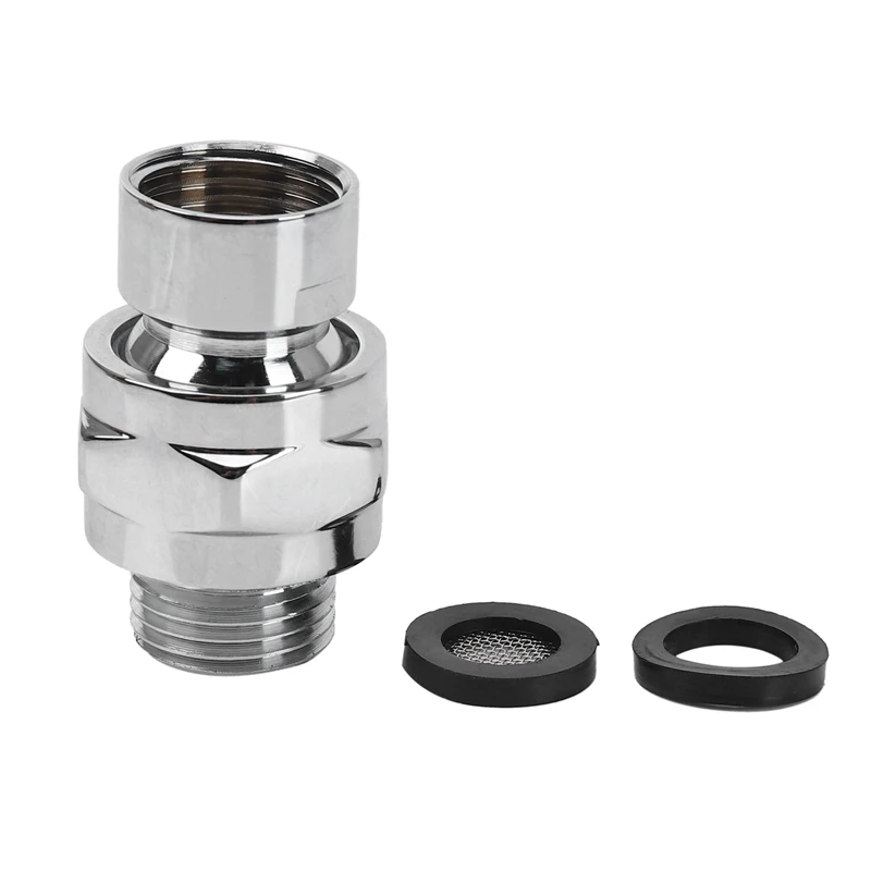 

Brass Chrome Ball Joint Shower Arm Head Angle Adjustable Swivel Adapter