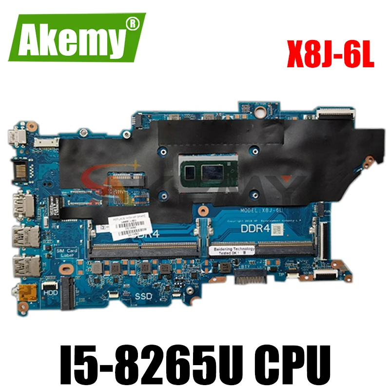 

For HP ProBook X8J-6L 440 G6 450 G6 Laptop motherboard With i5-8265U DDR4 DAX8JMB16E0 100% Fully Tested