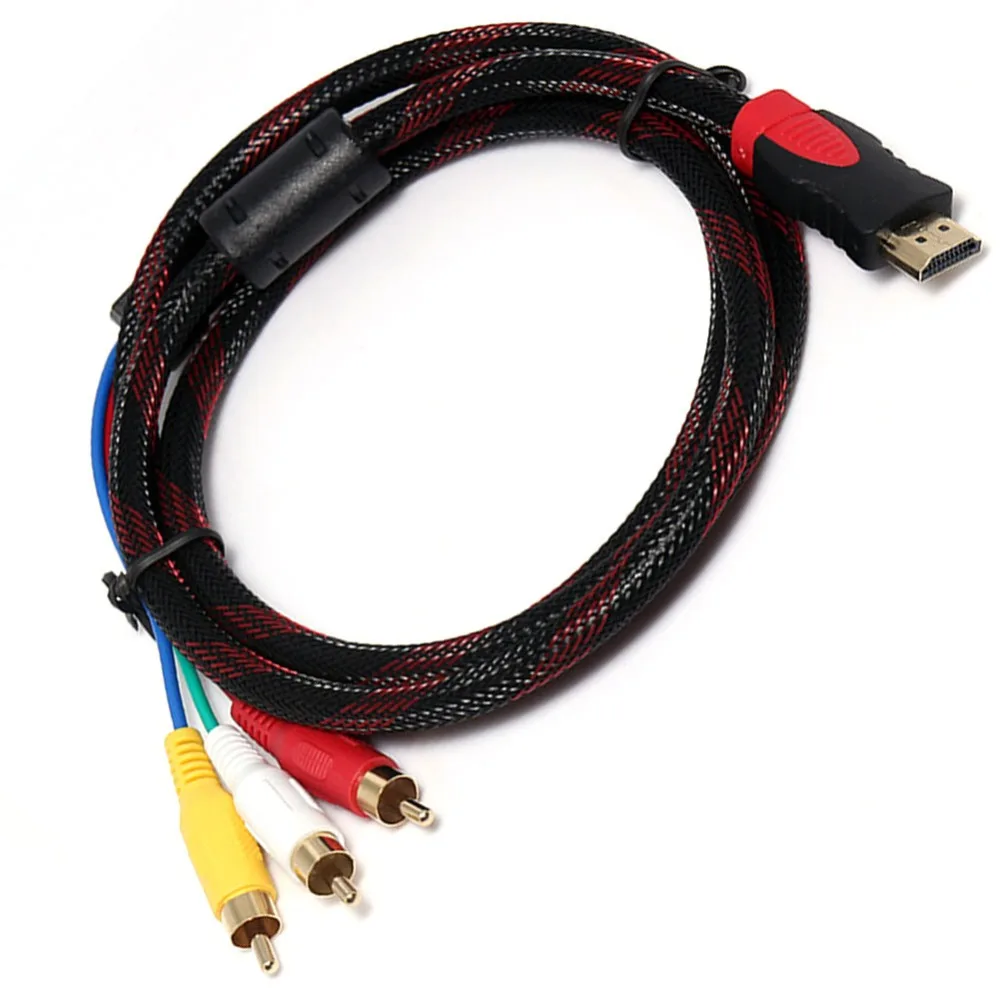 Кабель удлинитель с HDMI разъемом (папа) на 3 RCA 5 футов|Кабели передачи данных| |