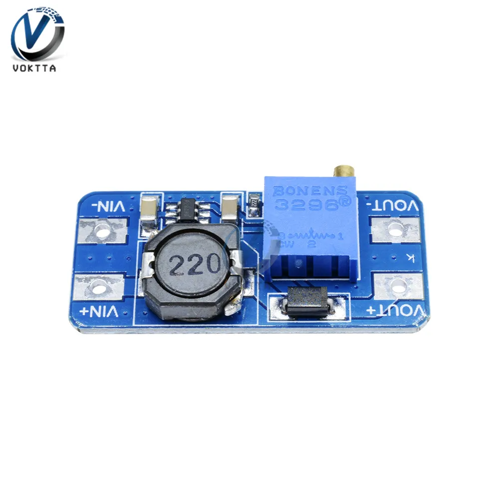 DC-DC 12V 2A плата бустера модуль преобразователя мощности MT3608 усилителя