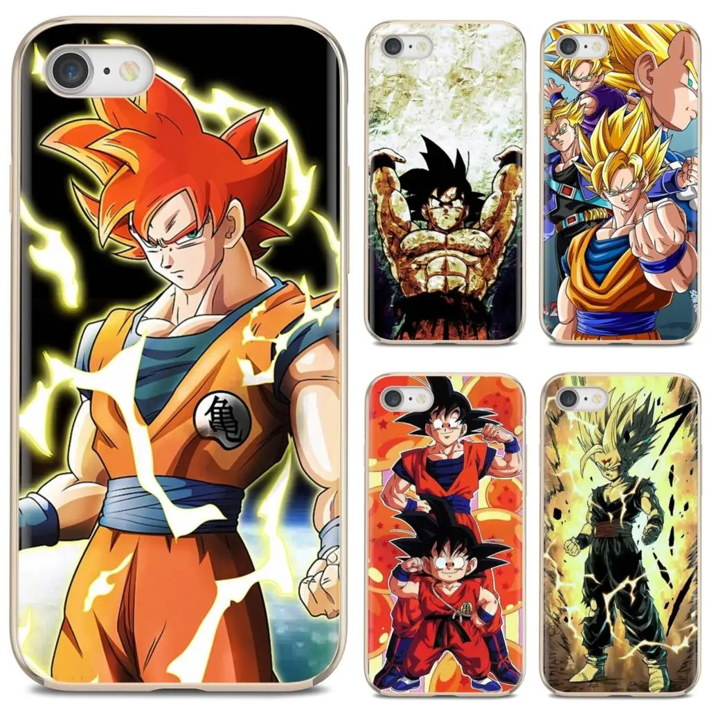 Мягкий чехол для Xiaomi poco X3 nfc F2 Pro M3 Mi 5X 6X Max Mix 1 2 2S 3 Mi5 Mi6 Mi3 Mi4 Dragon-Ball-Saiyan-Goku-Gohan-Манга |