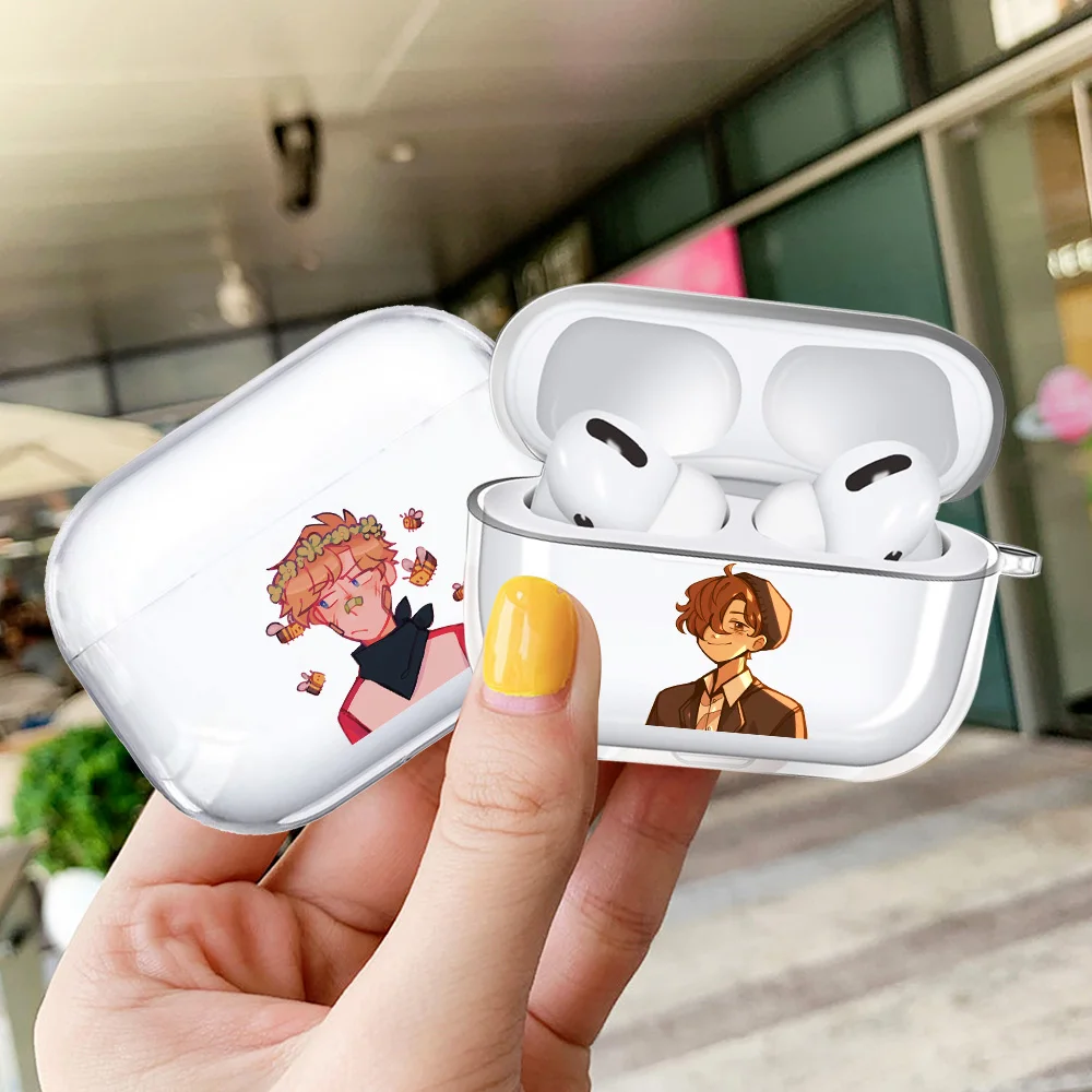 

Anime Dream Smp Game Transparent Soft Airpod Case for Apple Airpods 3 Pro Cover Wireless bluetooth Earphone Accessories Coque