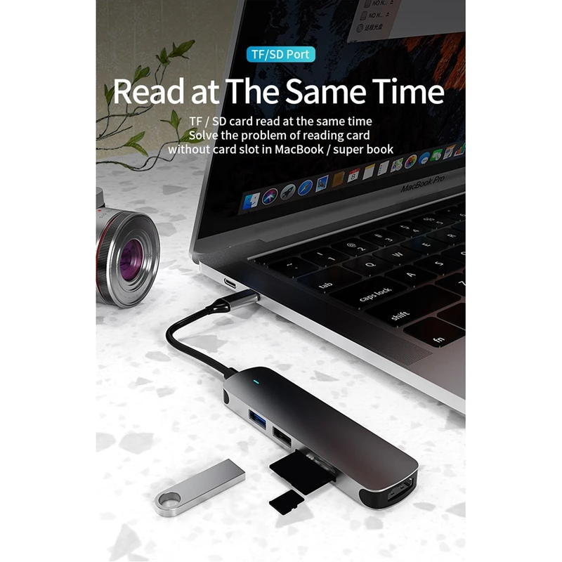 Док-станция 5-в-1 с USB-портами и поддержкой HDMI | Компьютеры офис