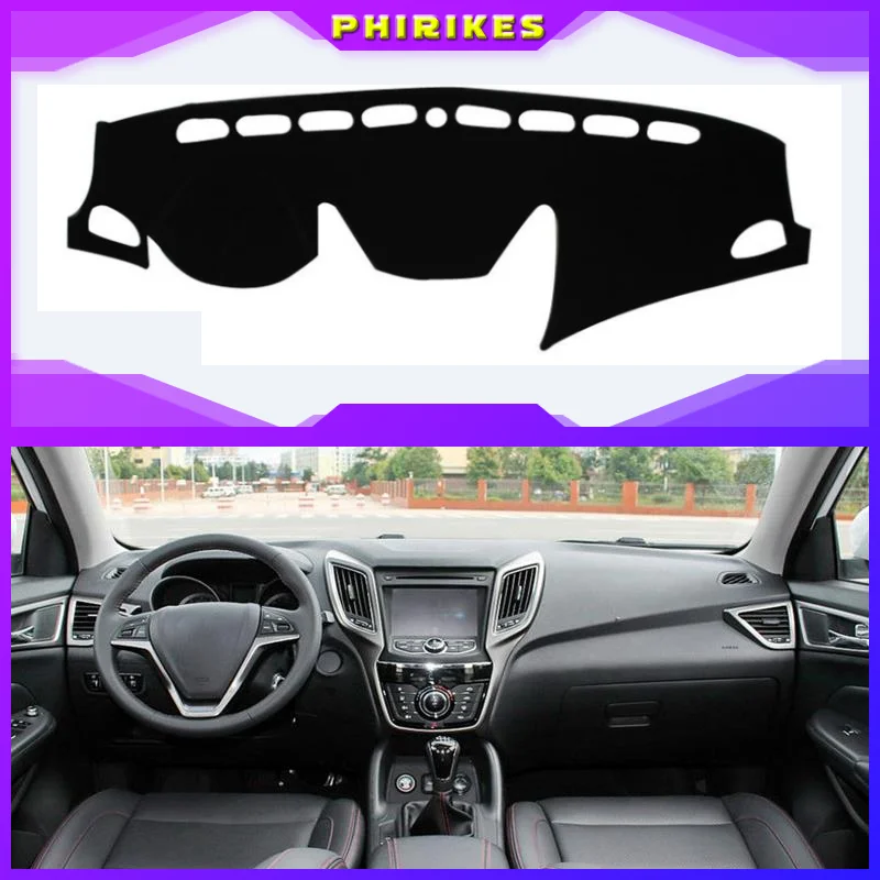 

For changan CS75 2013-2017 Right and Left Hand Drive Car Dashboard Covers Mat Shade Cushion Pad Carpets Accessories