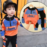 new hot spring autumn childrens clothes set baby boys coat pants 2pcsset kids costume teenage girl clothing high quality