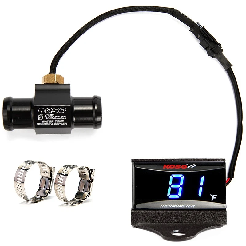 Мотоциклетный термометр для XMAX 300 400 NMAX KOSO Mini quad square lcd цифровой умный датчик