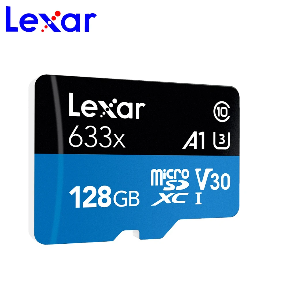 Lexar карта памяти SD 633x95M UHS-I Flash micro sd 512gb 1 ТБ microsd для дрона Gopro Sport camera SDXC Store card 32gb 64gb 128GB