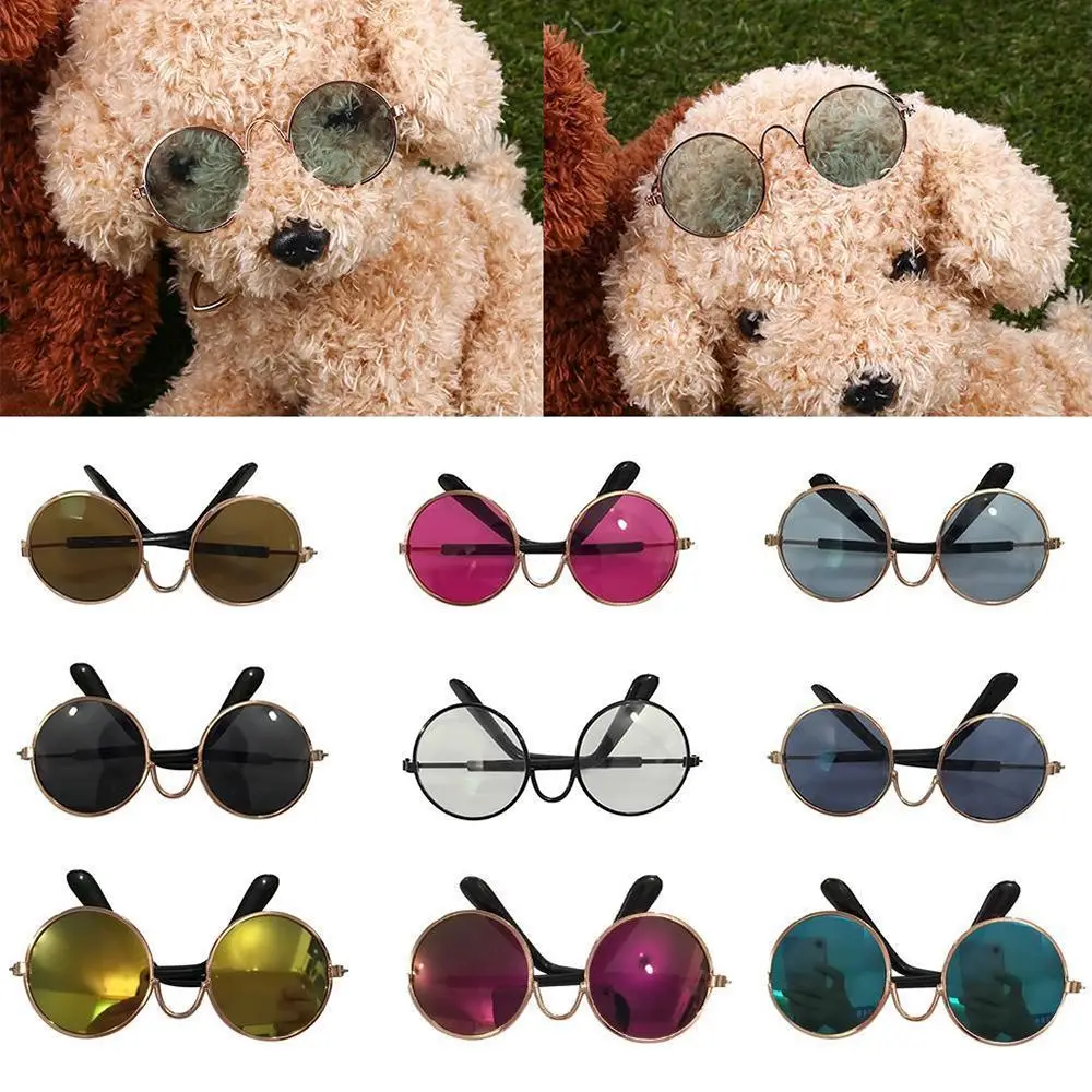 

Cool Pet Glasses Multicolor For Pet Product Small Dogs Puppy Cat Sunglasses Eye Protection Photos Props Accessories Pet Supplies