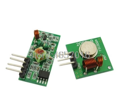 

1Lot= 5 pair (10pcs) 433Mhz RF transmitter and receiver Module link kit for WL diy 433mhz wireless