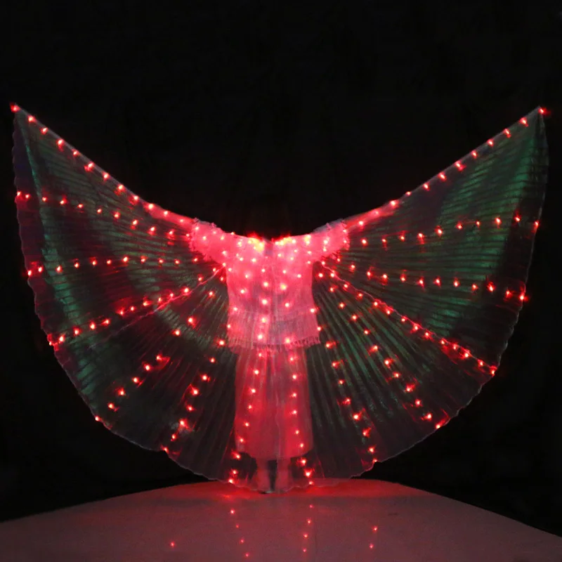 Новый Для женщин танец живота лампа реквизит открыть 360 градусов светодиодный