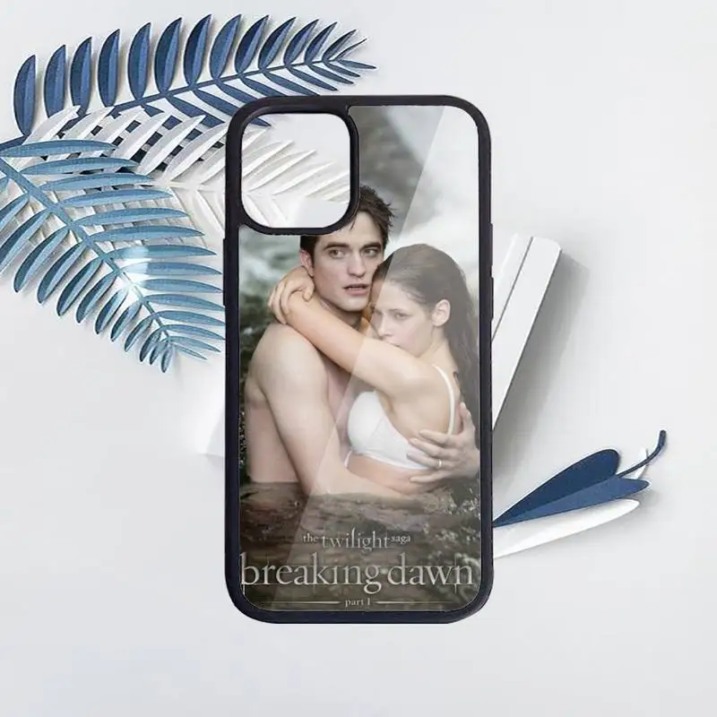 

TV Twilight Isabella Edward Cullen Phone Case PC for iPhone 11 12 pro XS MAX 8 7 6 6S Plus X 5S SE 2020 XR funda