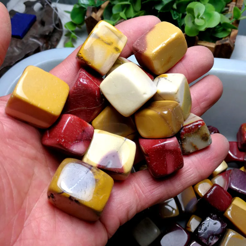 

High Quality Mookaite Square Healing Crystal Tumbled Hot Sell Ore For Home Decoration