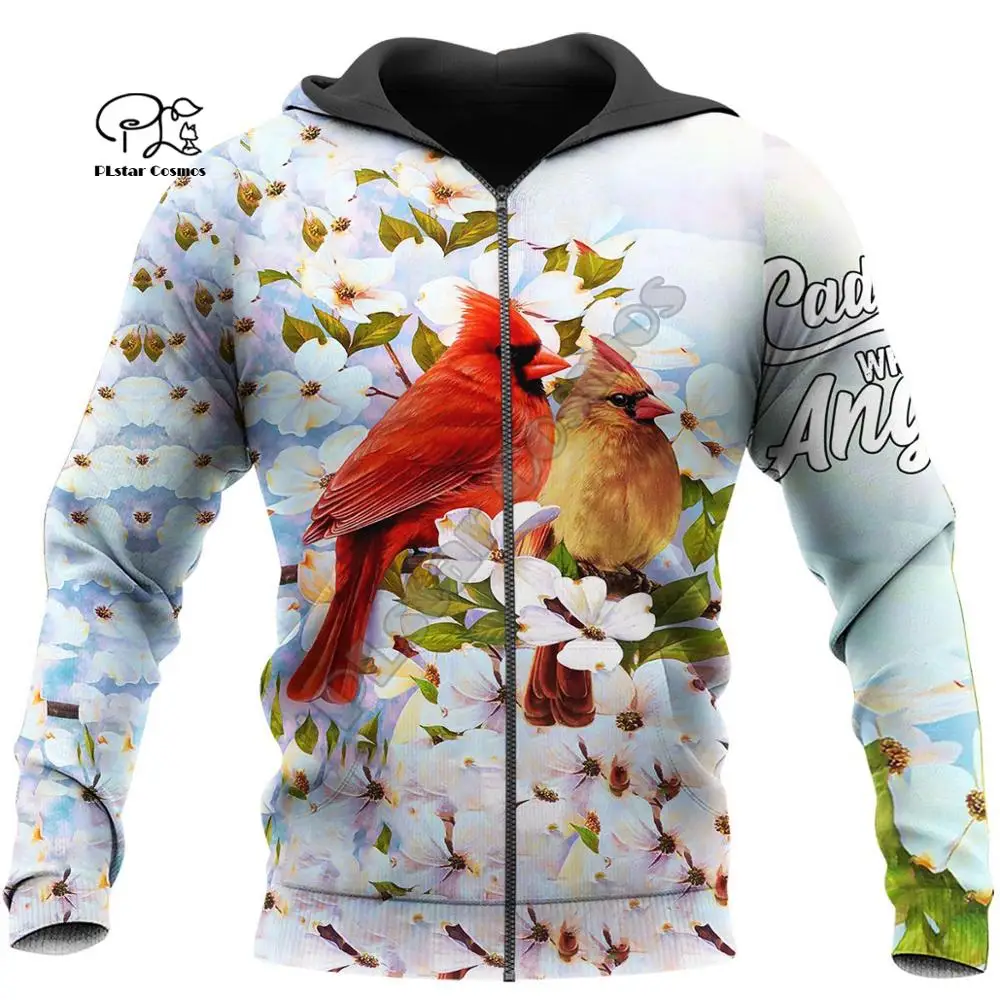 

PLstar Cosmos Animal Bird Parrot Pigeon Funny NewFashion Long Sleeve Streetwear casual 3DPrint Zip/Hoodies/Sweatshirts/Jacket A2