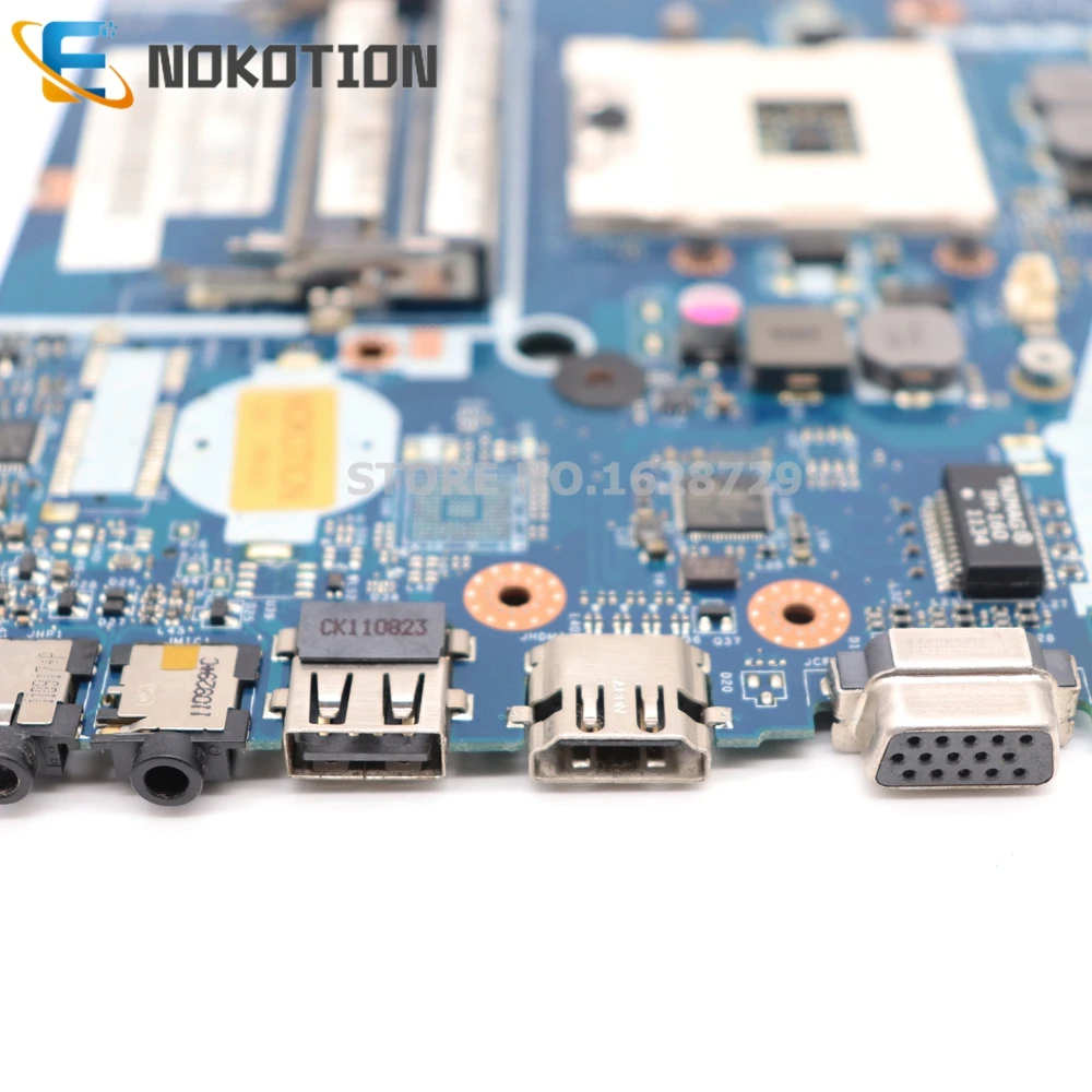 NOKOTION MBR9702003 MB. R9702.003 для acer aspire 5750 5750G материнская плата для ноутбука P5WE0 LA-6901P материнская плата HM65 UMA DD3