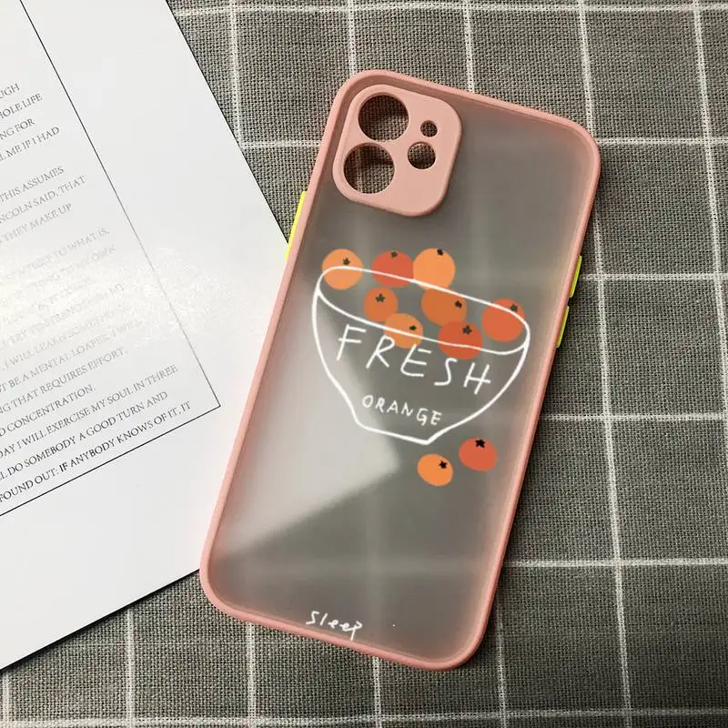 

Candy color Phone Case for iPhone 12 mini 11 pro XS Max X XR 7 8 plus SE20 High quality TPU silicon and Hard plastic cover