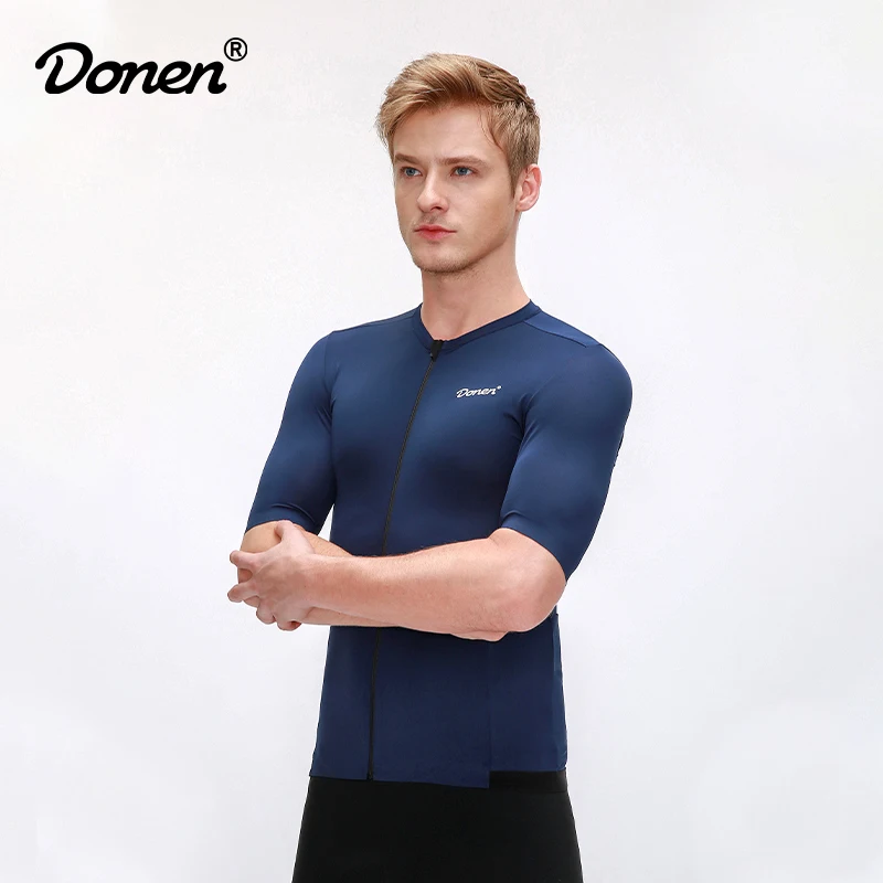Летняя новая велосипедная Джерси DONEN быстросохнущая рубашка с короткими