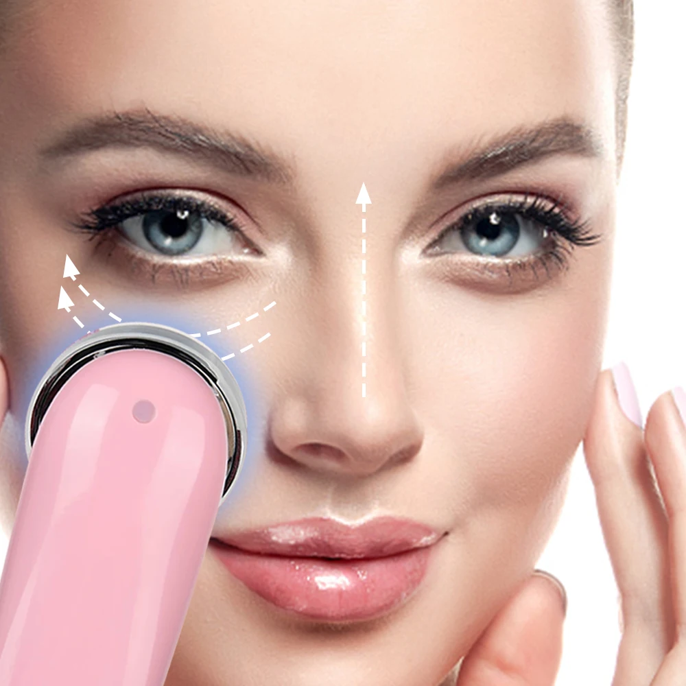 

RF Skin Rejuvenation Photon Radio Mesotherapy Electroporation Lifting LED Face Remover Wrinkle Micro-dermabrasion Massager