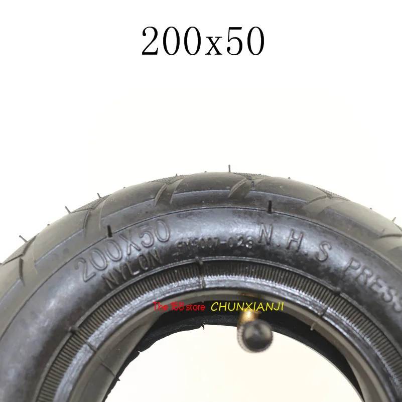 Lightning shipping 200x50/8x" дюймовая шина внутренняя трубка для электровелосипеда мотоцикла ATV мопеда части 200*50