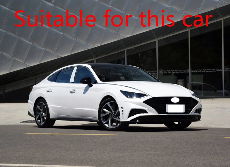 Для Hyundai Sonata DN8 2020 2021 автомобильные аксессуары из углеродного волокна стиль двери окна подлокотник Крышка переключатель панель отделка Литье Гарнир (art.: 3a39b41d666) - 3a39b41d666