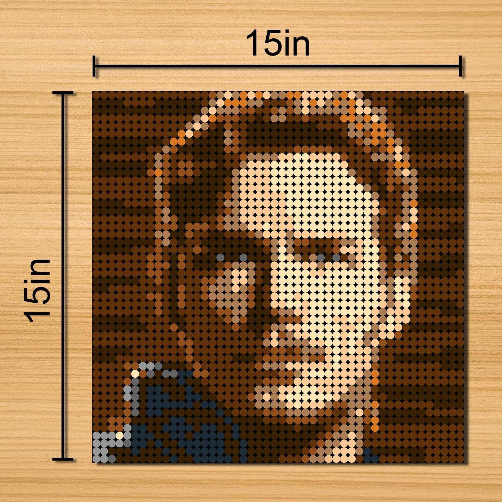 

Кирпичи для творчества, Пиксельная мозаика, художественная живопись, фильмы SciFi, серия стражи, Квилл, строительный блок, фоновое украшение д...