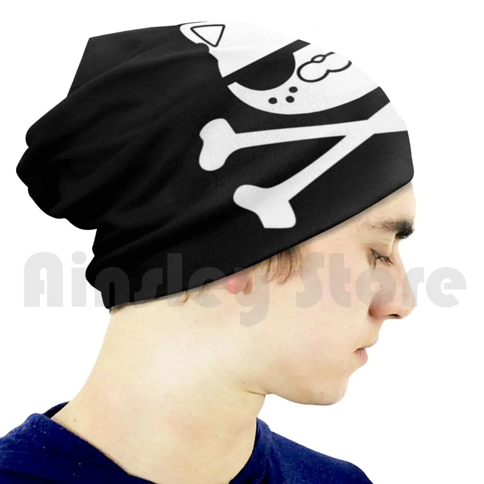 Шапка-бини Kwazii Krossbones с принтом сделай сам подушка восьмиконечная гигантский