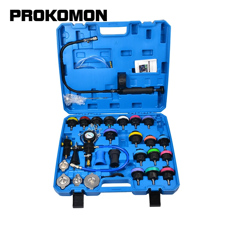 28 шт. Универсальный Тестер давления радиатора вакуумный тип система охлаждения