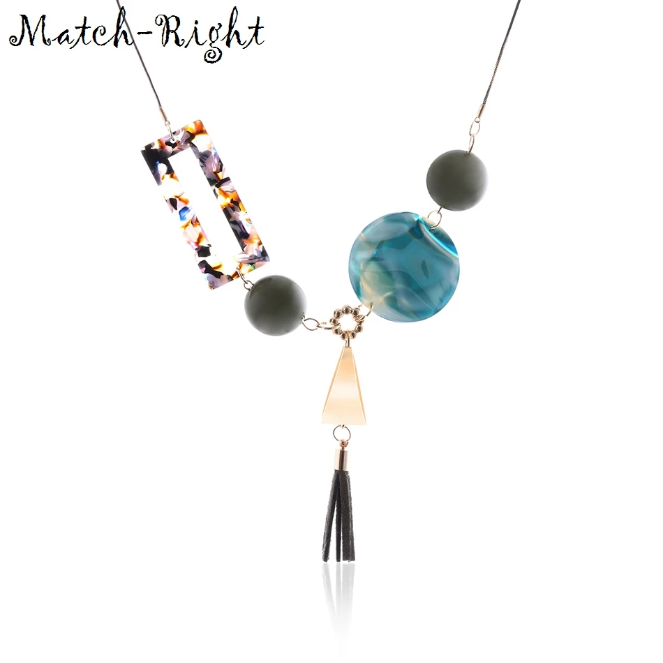 Женское Ожерелье Match Right массивные ожерелья и подвески длинное ожерелье с