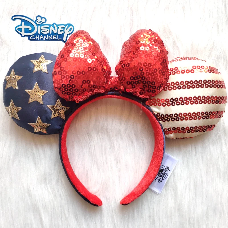 Фото Disney Американский флаг (LAND что я люблю) Микки ободок для волос с украшением в виде