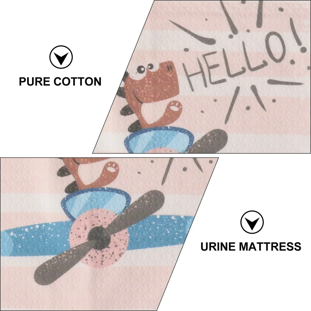 

1PC Infant Changing Pad Four-layer Printed Adult Nursing Pad Newborn Urine Mat