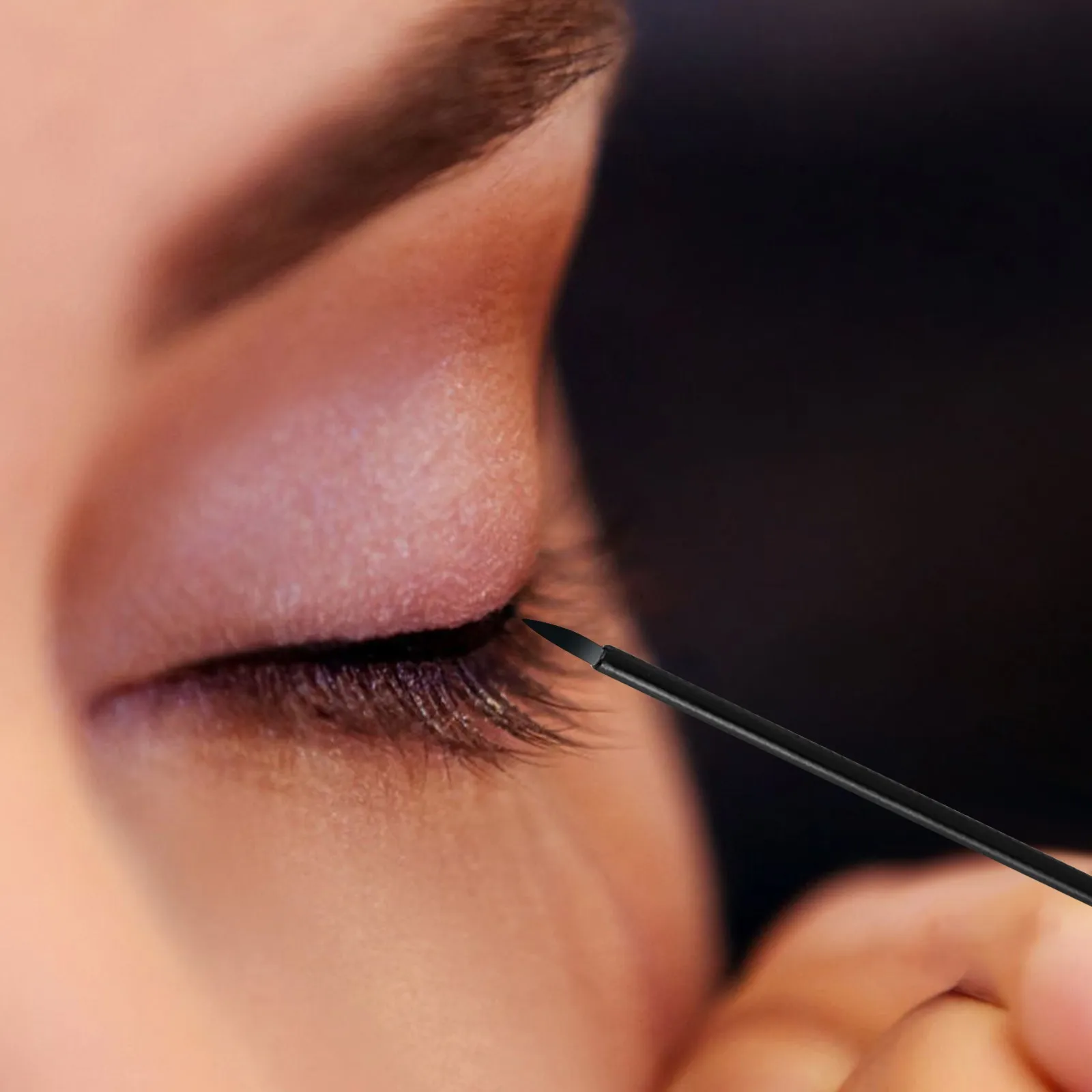 

Disposable Good Quality Crystal Eyelash Makeup Brush Diamond Handle Mascara Wands Eyelash Extension Tool