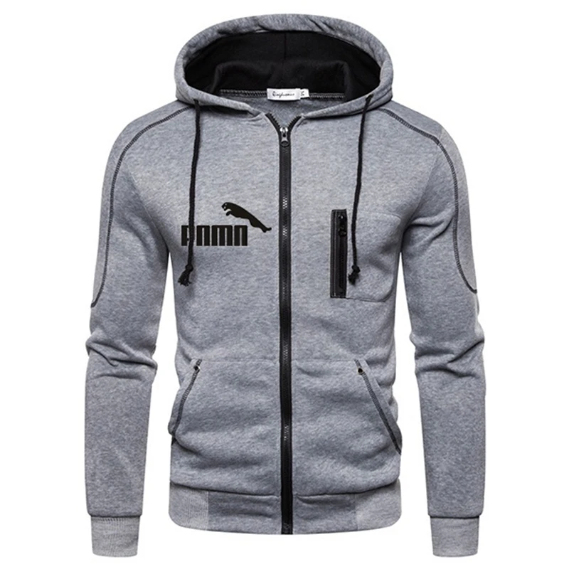 2020 повседневные мужские толстовки с капюшоном куртка на молнии толстовка