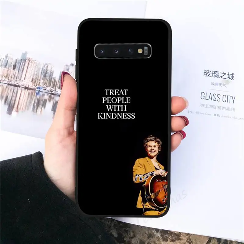 

Harry Styles Treat People With Kindness Phone Case For Samsung galaxy S 8 9 10 20 21 30 A 30 50 51 70 note 10 plus Ultra 5g