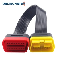 obdii extension cable 16 pin male to female obd2 connector 16pin diagnostic tool elm327 obd2 extended adapter 0 36m 0 6m