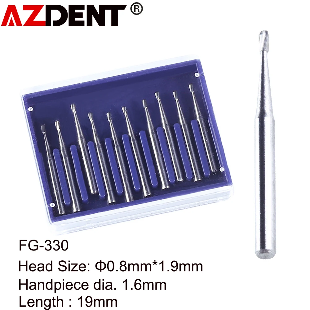 FG 330 10 шт./упак. стоматологические твердосплавные боры грушевидной формы Тип