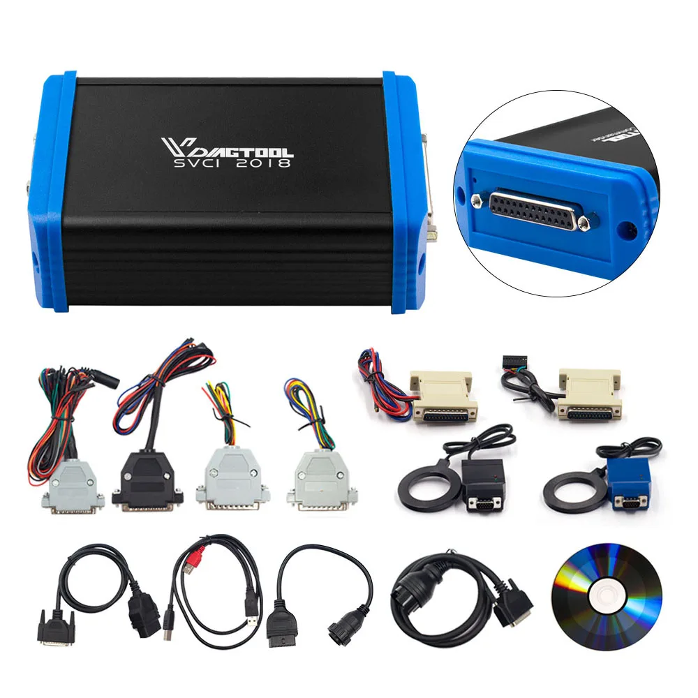 Лучшее качество FVDI OBD2 ключ программист SVCI функция FVDI VVDI2 V2015 V2014 FVDI J2534 не ограниченная Диагностика fbdi Abrites Commander