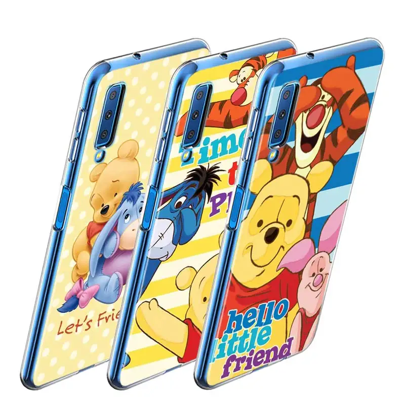 

Disney Winnie the Pooh for Samsung Galaxy A9 A8 Star A750 A7 A6 A5 A3 Plus 2018 2017 2016 Transparent Soft Phone Case