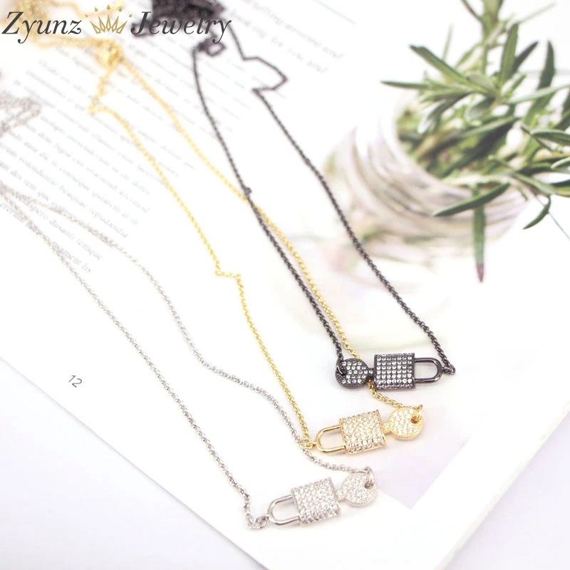 

10PCS, Copper Golden Rose Gold Black Sliver Color Accessories Slider Chain For Jewelry Necklace Making Adjustable