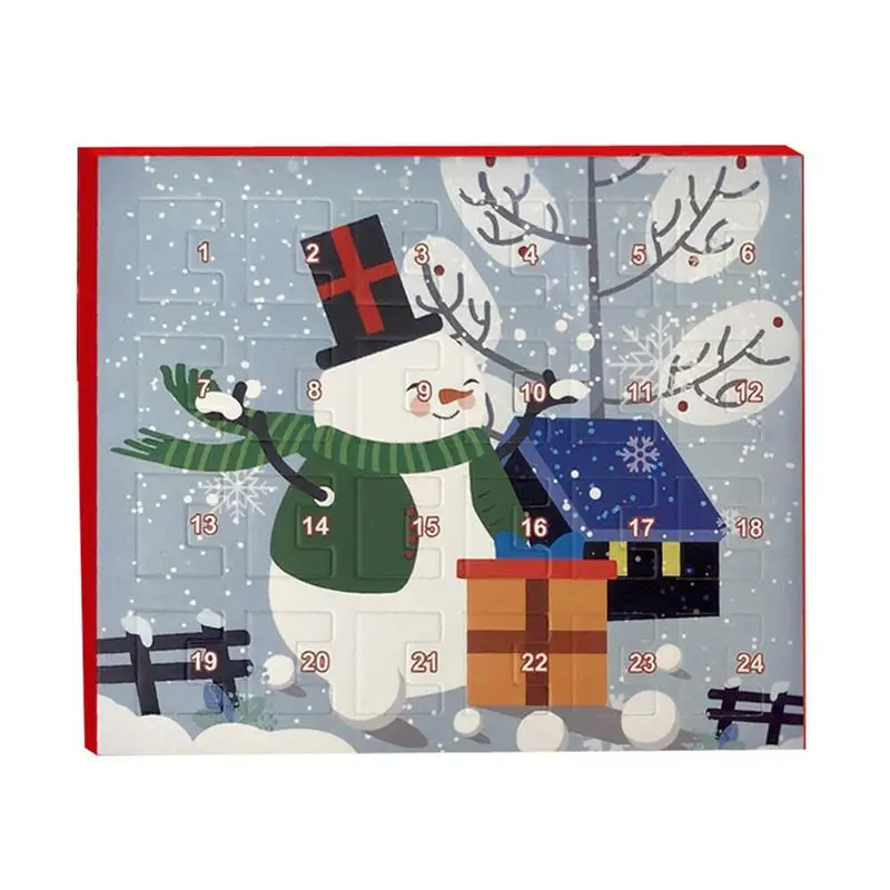 Calendario de Adviento de Navidad para ni&ntilde;os, ni&ntilde;as, Chr-3