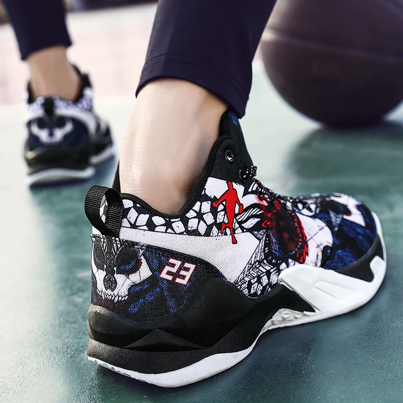 

Men Trainers Women Basketball Shoes 2021 Newest Design Men's Basketball Sneakers Outdoor Cushioning Sport Shoes Training Boots