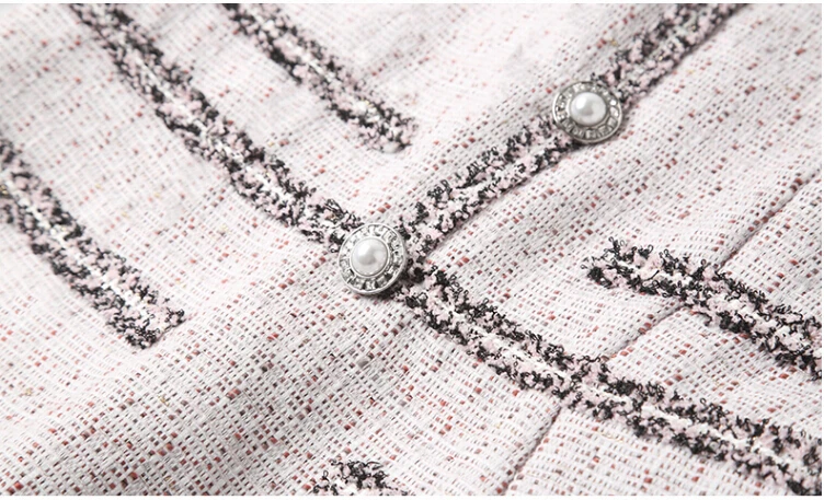 Mozuleva 2019 новое осеннее и зимнее твидовое Платье женское винтажное шерстяное