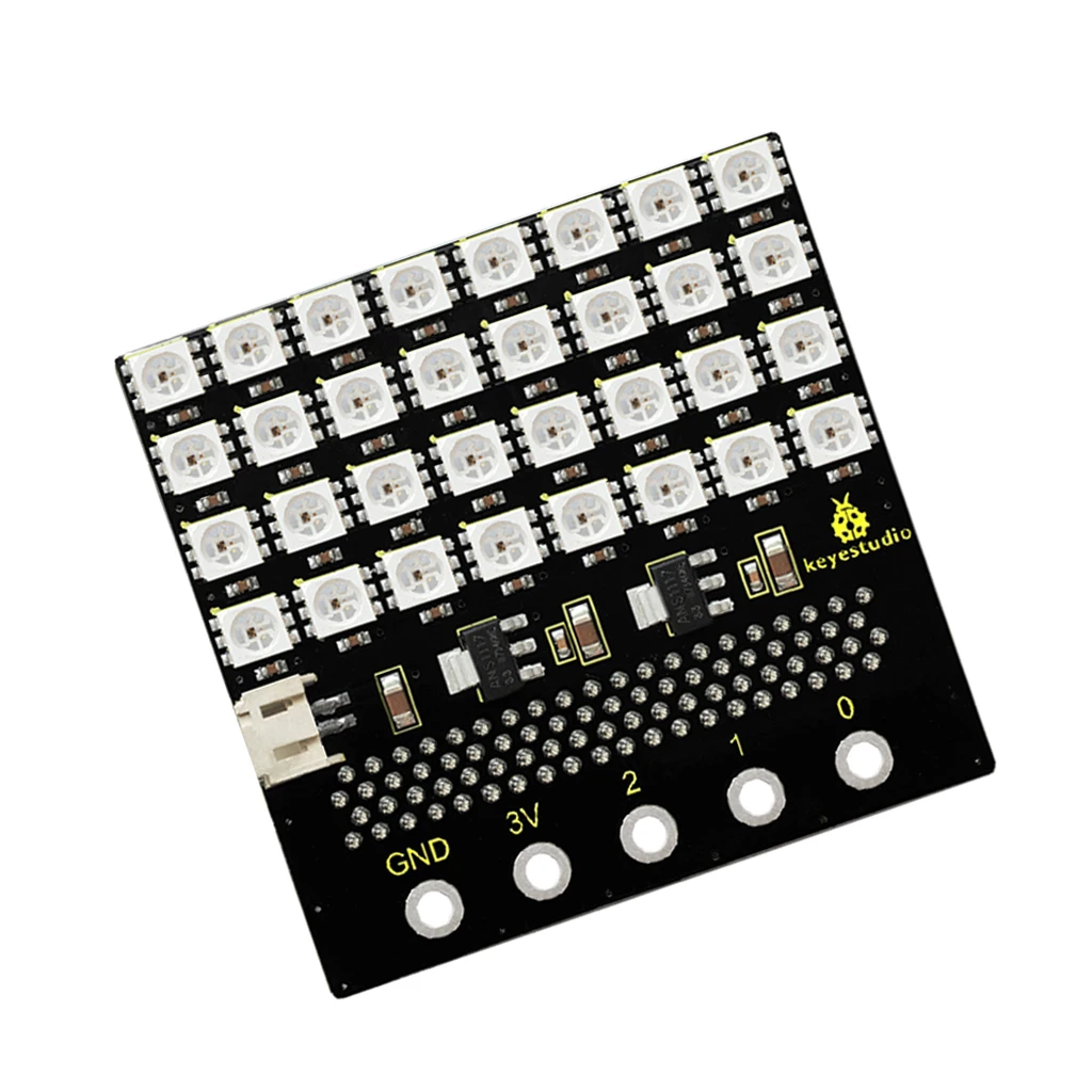 

5050 RGB LED 4X8 32 Bit SK6812 LED Dot Matrix Module Programmable