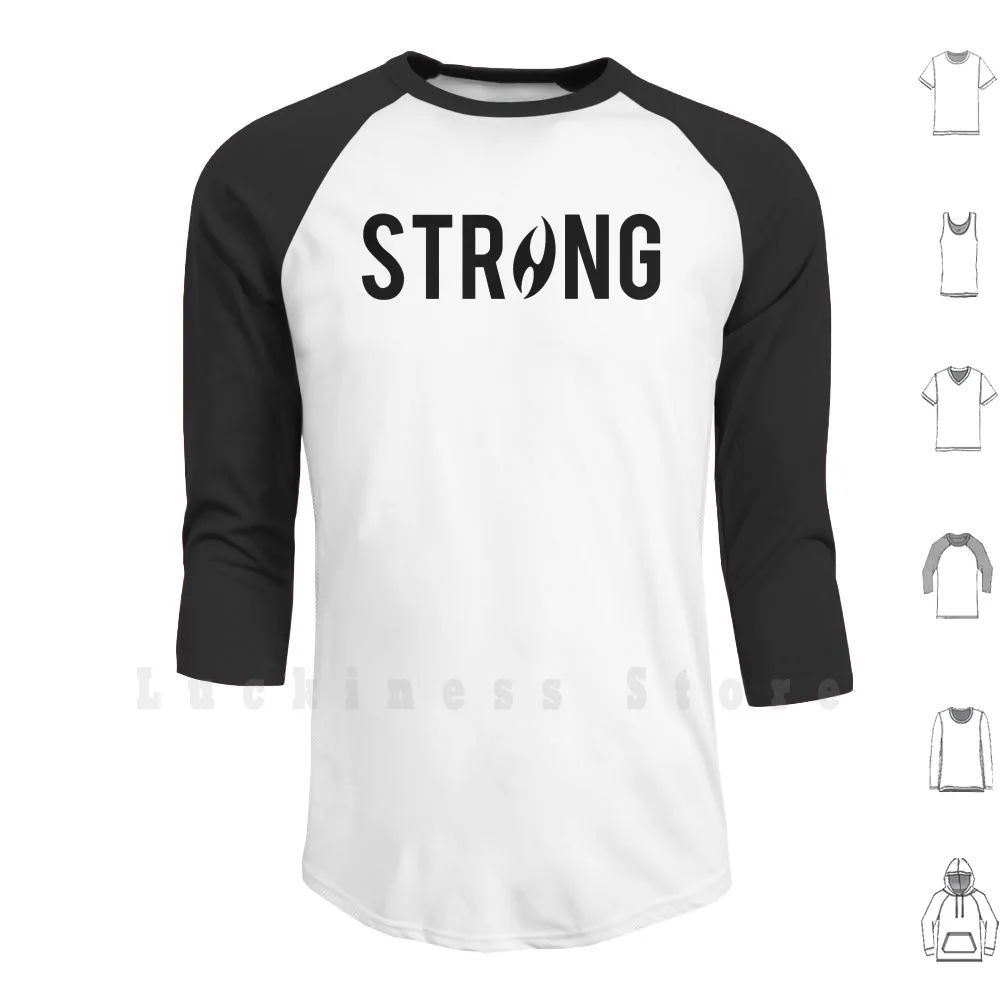 

Fnts Strong Hoodie Long Sleeve Fitness Fnts