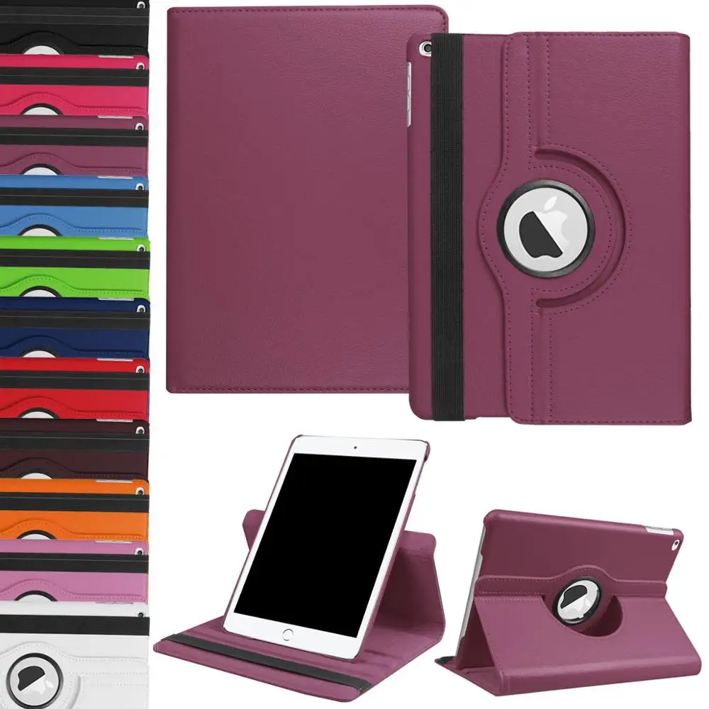 

Case For iPad Pro 10.5 2017 PU Leather 360 Rotating Flip Bracket Smart Stand Cover For New iPad Air 3 10.5 2019 Funda Cover