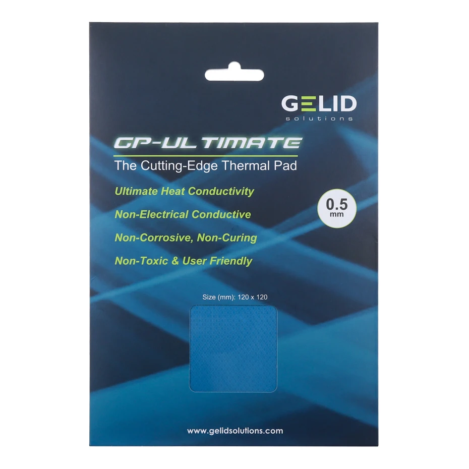 

GELID GP-Ultimate 15W GPU CPU THERMAL HEAT PAD Graphics Motherboard Silicone Grease Pad Heat Dissipation Silicone Pad Multi-Size