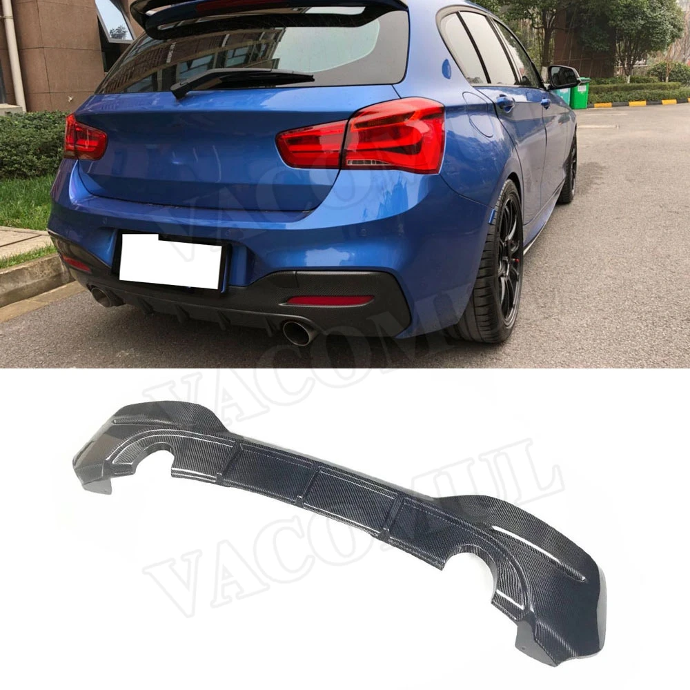 Задний спойлер диффузора губ из углеродного волокна/ФАП для BMW 1 серии F20 M135i M140i M