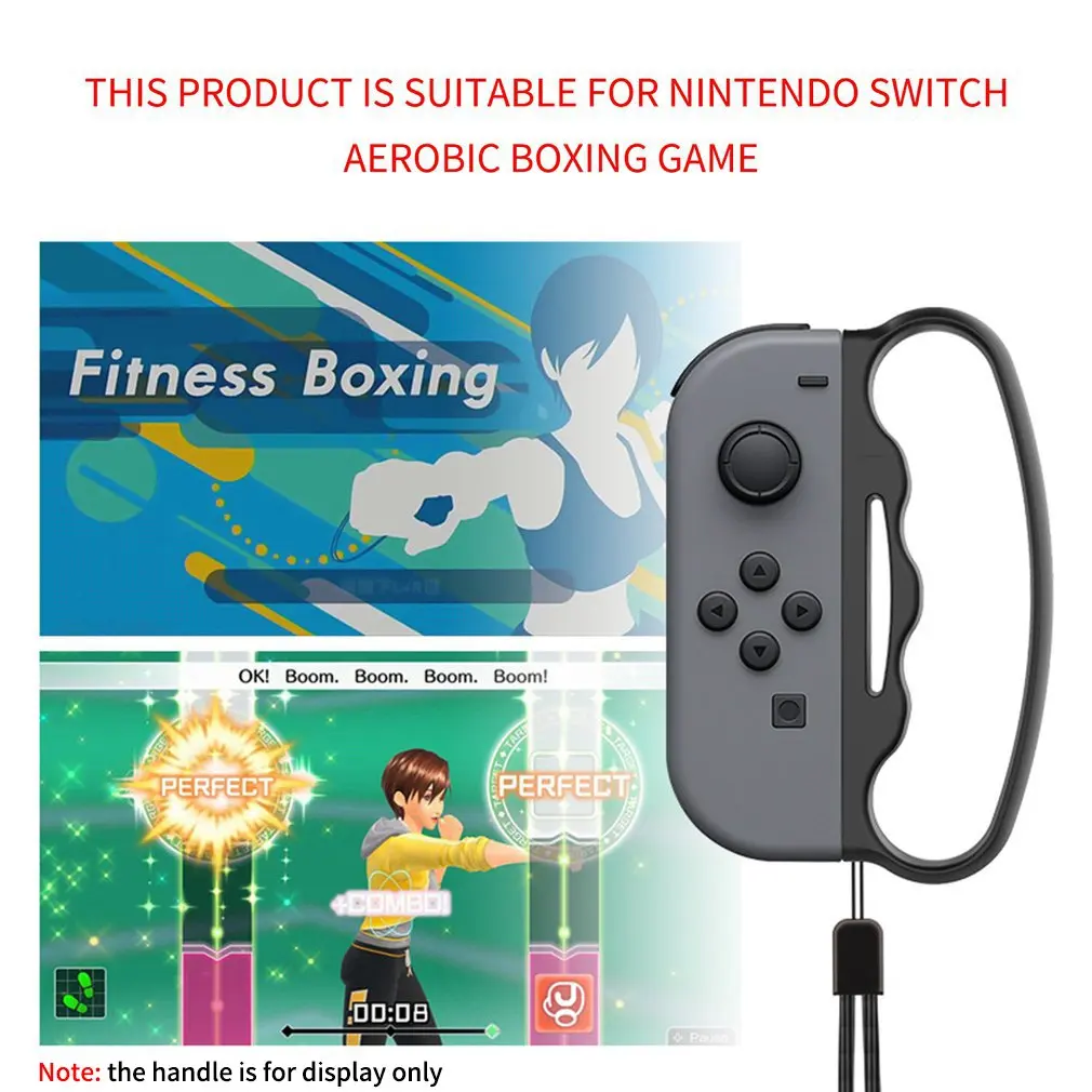 

1 Pair Boxing Grip For Nintend For Switch Joy-Con Fitness Boxing Game Fit Boxing Clasp Accessories Handle Random Color