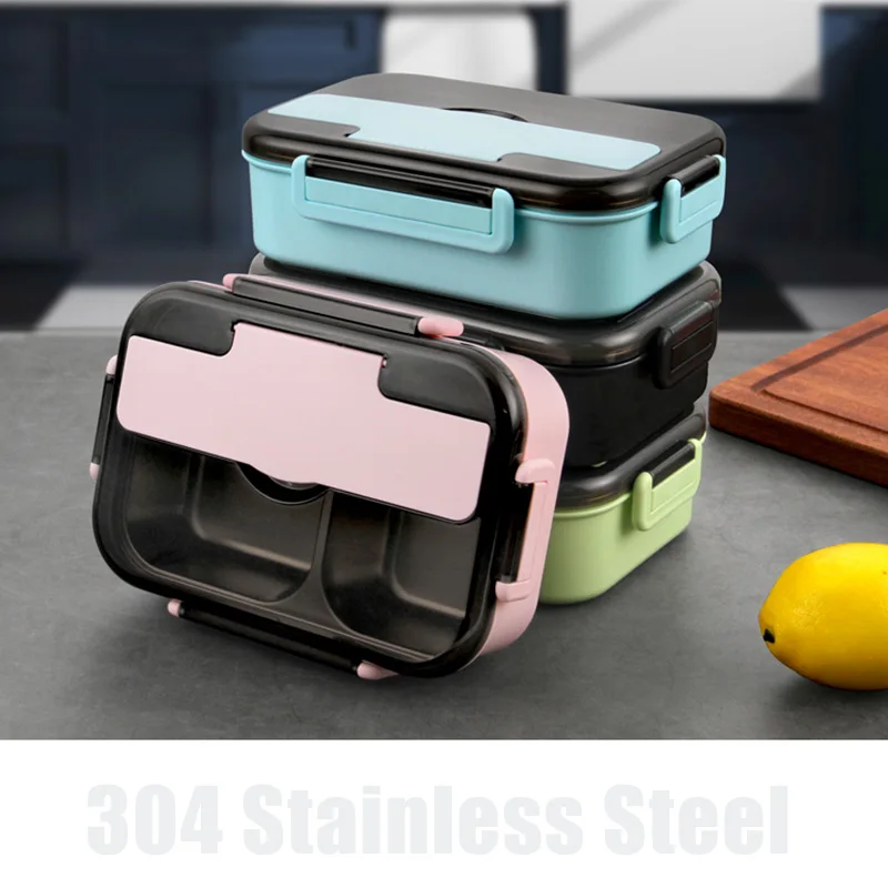 Контейнер для еды из нержавеющей стали 304 детей | Дом и сад