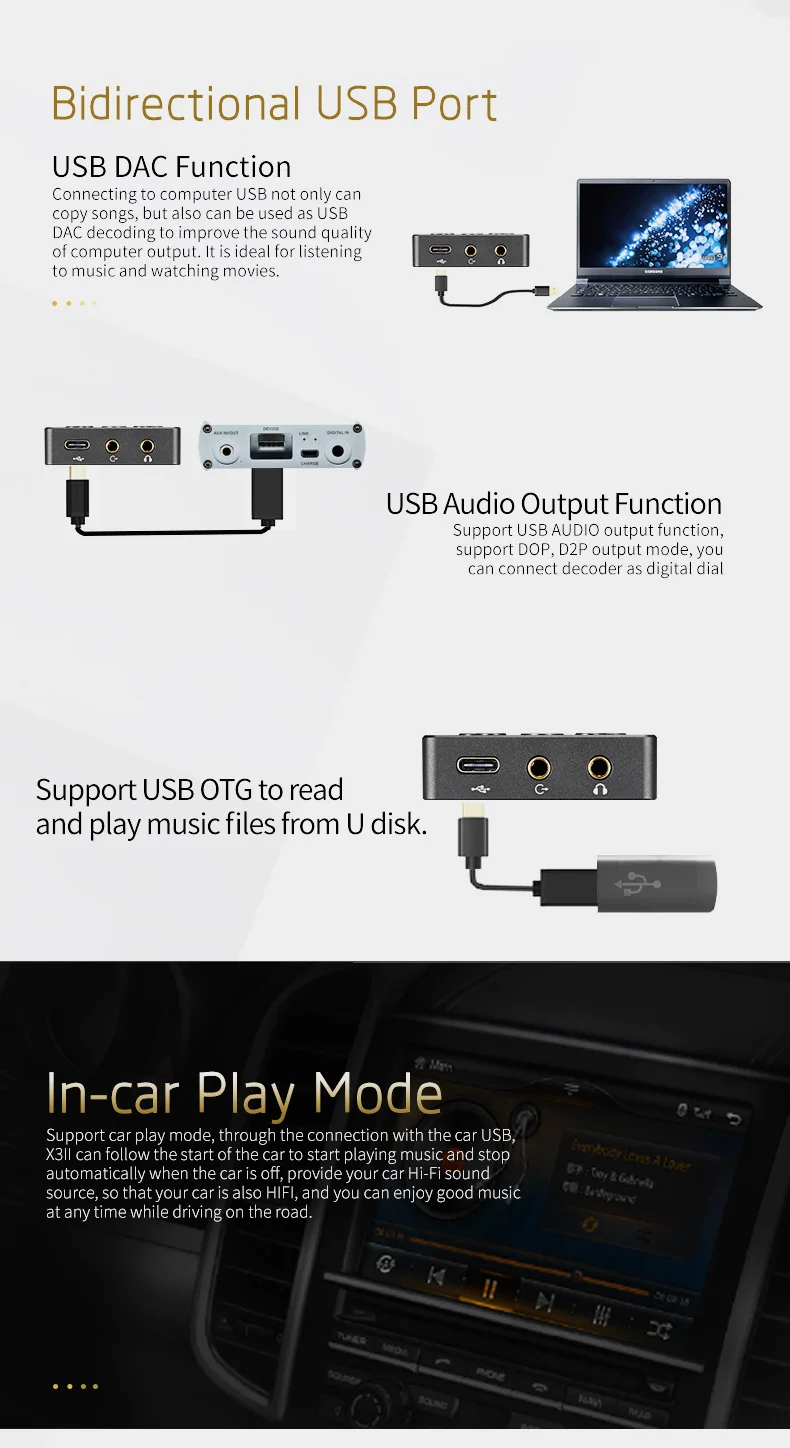 XDuoo X3II AK4490 bluetooth 4,0 портативный HD музыкальный плеер без потерь DSD128 USB DAC и OTG Max 256G OPA1652
