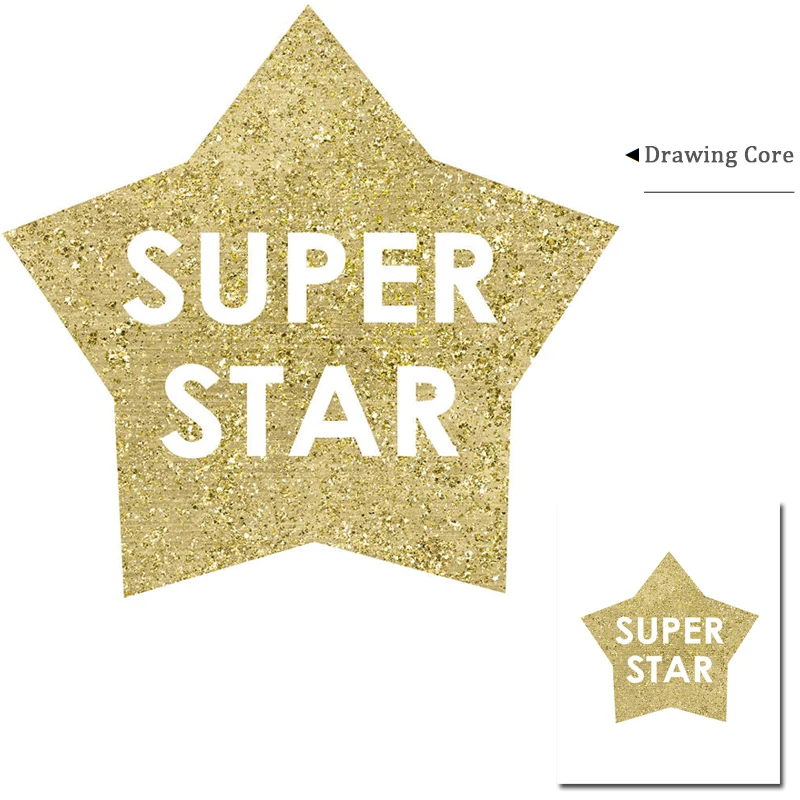 Золото средства ухода за губами ресниц принтами детская Цитата плакат